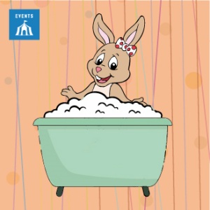 Bunny’s Big Bath /一起洗澡趣