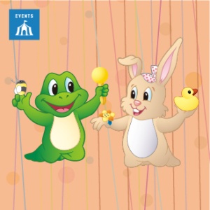 Froggy and Bunny’s Playroom /遊戲樂園
